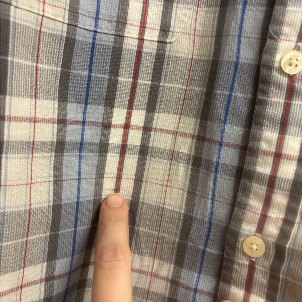 Original Penguin Plaid Button Down Shirt Men’s Classic Fit Long Sleeve - Picture 12 of 12